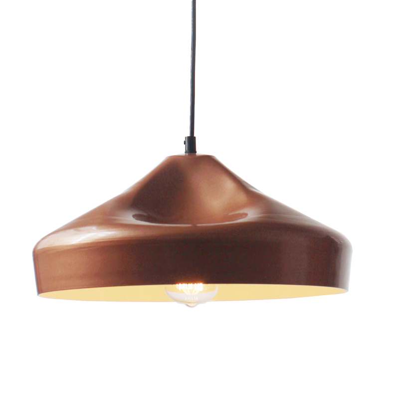 NETTO BELL METAL D36CM 1ΧE27 BRASS COLOR KS1422P361CP NETTO BELL METAL D36CM 1ΧE27 BRASS COLOR KS1422P361CP