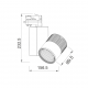 WHITE LED TRACK LIGHT 30W 6000K 4WIRES 36° 2300LM 230V Ra80 BIENAL3060W4