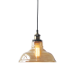 PENDANT GLASS D28CM 1ΧE27 SMYRNA KS1295PAM1BK