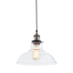 PENDANTCLEAR GLASS 1ΧE27 D28CM SMYRNA KS1295PCL1BK PENDANTCLEAR GLASS 1ΧE27 D28CM SMYRNA KS1295PCL1BK