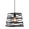 WALL LAMP 1 Χ Ε27 BLACK 50Χ11Χ8 CM METALIC JAZZ KS153840PB