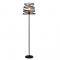 WALL LAMP 1 Χ Ε27 BLACK 50Χ11Χ8 CM METALIC JAZZ KS1538FB