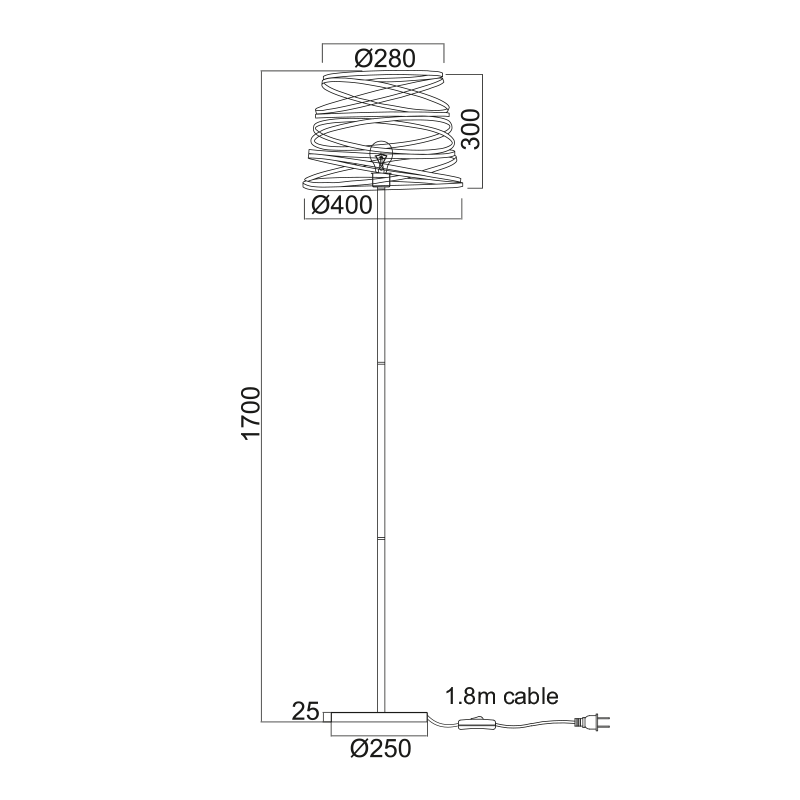WALL LAMP 1 Χ Ε27 BLACK 50Χ11Χ8 CM METALIC JAZZ KS1538FB WALL LAMP 1 Χ Ε27 BLACK 50Χ11Χ8 CM METALIC JAZZ KS1538FB
