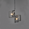 PENDANT 4ΧΕ27 METALIC BLACK Φ42ΧΗ98CM SIRIUS KS14254BK