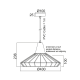 WALL LAMP 1 Χ Ε27 BLACK 50Χ11Χ8 CM METALIC KENNEDY KS174940BK WALL LAMP 1 Χ Ε27 BLACK 50Χ11Χ8 CM METALIC KENNEDY KS174940BK