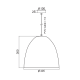 WALL LAMP 1 Χ Ε27 BLACK 50Χ11Χ8 CM METALIC OTHELLO KS183240B