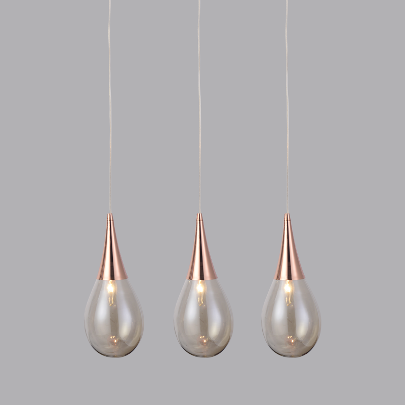 PENDANT GLASS 3XE14 CHROME BALLS ATENA OD53423SCP PENDANT GLASS 3XE14 CHROME BALLS ATENA OD53423SCP