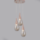 PENDANT GLASS 3XE14 CHROME BALLS ATENA OD53423RCP PENDANT GLASS 3XE14 CHROME BALLS ATENA OD53423RCP
