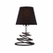 TABLE LAMP BLACK SHADE1XE27 METAL SPIRAL LAGOS OYD10134BTL1