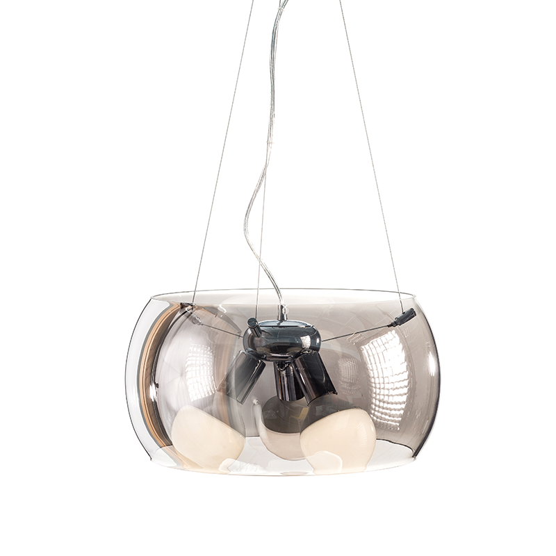 PENDANT 1X60W E27 D25 H105 GLASS/CHROME PONTIAC CX1009P40FM