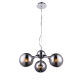PENDANT GLASS 3XE14 CHROME BALLS ATOM OYD60703CH