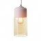 NETTO PENDANT 1XE27 D12,7CM WHITE METAL+GLASS OYD10143C1WHAM