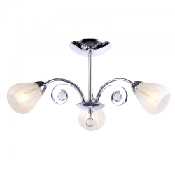 PENDANT CRYSTAL GLASS 3ΧE14 CARDINAL FMX51493