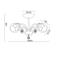 PENDANT CRYSTAL GLASS 3ΧE14 CARDINAL FMX51493 PENDANT CRYSTAL GLASS 3ΧE14 CARDINAL FMX51493