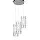 PENDANT- ROSETTE SANDBLASTED GLASS 3XE14 MANE FW50673 PENDANT- ROSETTE SANDBLASTED GLASS 3XE14 MANE FW50673