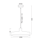 PENDANT 1XE27 METAL MOKA Φ36ΧΗ120CM DOMENICA OD5392SLB PENDANT 1XE27 METAL MOKA Φ36ΧΗ120CM DOMENICA OD5392SLB