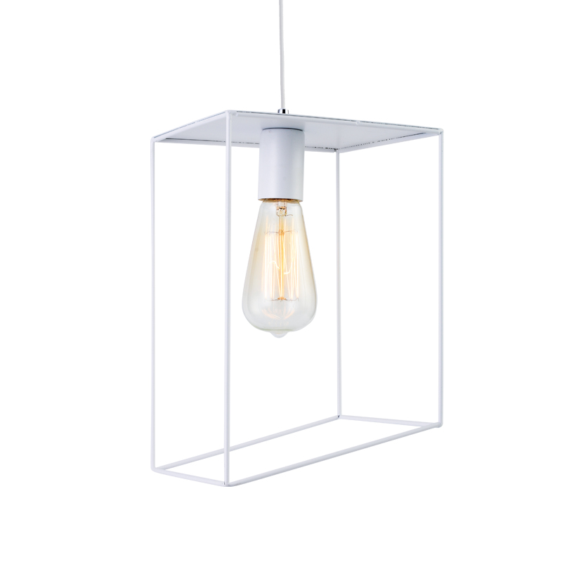 NETTO PENDANT 1XE27 METAL WHITE ASYMMETRIC 20ΧΗ120CM OD61022PW NETTO PENDANT 1XE27 METAL WHITE ASYMMETRIC 20ΧΗ120CM OD61022PW