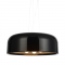 PENDANT LUMINAIRE 3XE27 METAL BLACK D48CM SALON OD5390MB