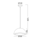 PHASING OUT PENDANT 1XE27 CORK Φ30XH120CM MALIBU OD8064 PHASING OUT PENDANT 1XE27 CORK Φ30XH120CM MALIBU OD8064