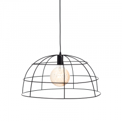 PENDANT 1XE27 METALIC GRID BLACK Φ50ΧΗ120CM PROMETHEUS OD543650 PENDANT 1XE27 METALIC GRID BLACK Φ50ΧΗ120CM PROMETHEUS OD543650