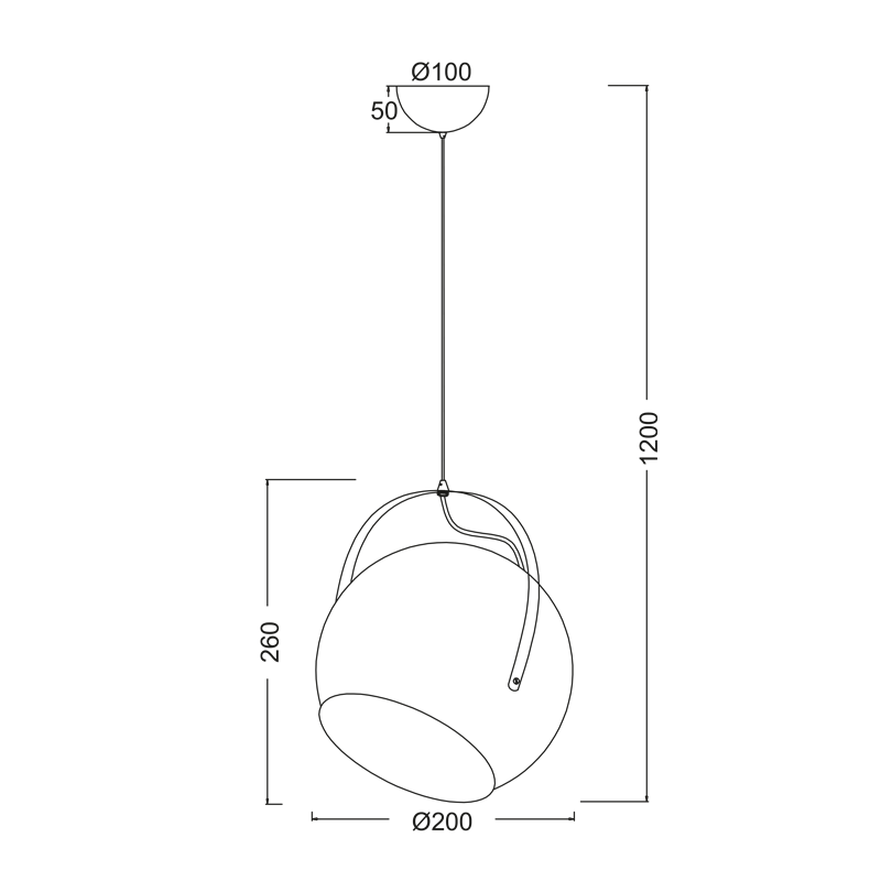 PENDANT 1XE27 METAL CHROME Φ20X120CM AKANES OD8067CH PENDANT 1XE27 METAL CHROME Φ20X120CM AKANES OD8067CH