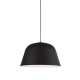 PENDANT 1XE27 METALBLACK Φ40ΧΗ120CM PALLADA OD8072BK