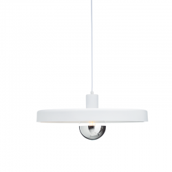 PENDANT 1XE27 METAL WHITE Φ50ΧΗ120CM DOMENICA OD5392MWH PENDANT 1XE27 METAL WHITE Φ50ΧΗ120CM DOMENICA OD5392MWH