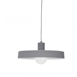 PENDANT 1XE27 METAL GREY Φ36ΧΗ120CM DOMENICA OD5392SGY PENDANT 1XE27 METAL GREY Φ36ΧΗ120CM DOMENICA OD5392SGY