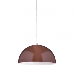 PENDANT LUMINAIRE 1XE27 METAL BROWN Φ40cm MELINA OD5391MBR