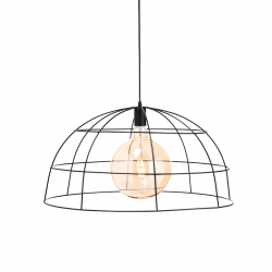PENDANT 1XE27 METALIC GRID BLACK Φ40ΧΗ120CM PROMETHEUS OD543640 PENDANT 1XE27 METALIC GRID BLACK Φ40ΧΗ120CM PROMETHEUS OD543640