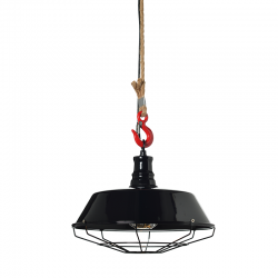 PENDANT 1XE27 METALIC BLACK+ ROPE+ HOOK Φ36ΧΗ120CM WHOOPER OD8039BK PENDANT 1XE27 METALIC BLACK+ ROPE+ HOOK Φ36ΧΗ120CM WHOOPER OD8039BK