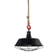 PENDANT 1XE27 METALIC BLACK+ ROPE+ HOOK Φ36ΧΗ120CM WHOOPER OD8039BK