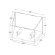 WALL MOUNTED 2ΧΕ27 METAL BLACK ASSYMETRIC 30Χ15,5ΧΗ20CM PISSARO OD61022WB WALL MOUNTED 2ΧΕ27 METAL BLACK ASSYMETRIC 30Χ15,5ΧΗ20CM PISSARO OD61022WB