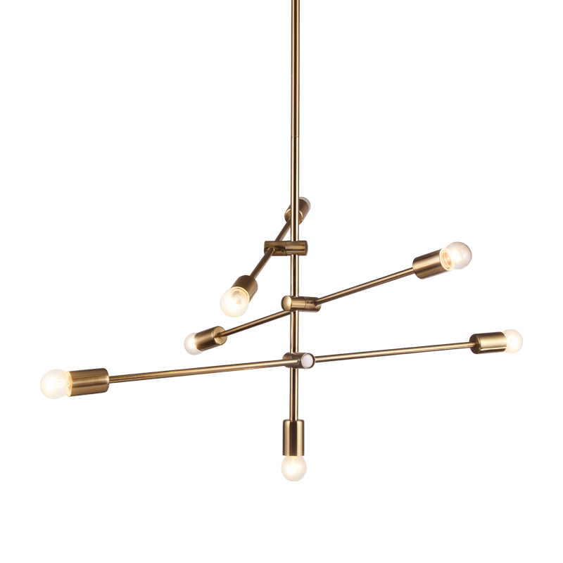 PENDANT 7XE27 METAL BRASS Φ80ΧΗ130CM LUTHER OD680107BR PENDANT 7XE27 METAL BRASS Φ80ΧΗ130CM LUTHER OD680107BR
