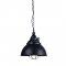 PENDANT 1XE27 METALIC BLACK+GLASS Φ31ΧΗ120CM SEGA OD8031