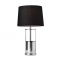 TABLE 1ΧΕ27 CROME GLASS+SHADE Φ25ΧΗ45CM RENOUAR OD90791TBC