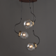 PENDANT 3ΧΕ27 GLASS+METAL+MDF Φ35ΧΗ100CM PUEBLOS OD905903P PENDANT 3ΧΕ27 GLASS+METAL+MDF Φ35ΧΗ100CM PUEBLOS OD905903P