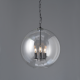 PENDANT L/F 3XE14 GLASS + METAL BLACK Φ40ΧΗ110CM NESTOR OD90513P PENDANT L/F 3XE14 GLASS + METAL BLACK Φ40ΧΗ110CM NESTOR OD90513P