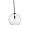 PENDANT L/F 1XE14 GLASS + METAL BLACK Φ30ΧΗ110CM NESTOR OD90511P