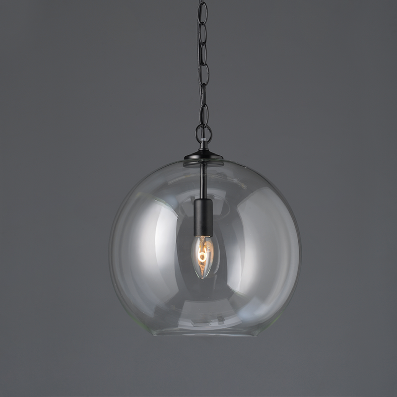 PENDANT L/F 1XE14 GLASS + METAL BLACK Φ30ΧΗ110CM NESTOR OD90511P PENDANT L/F 1XE14 GLASS + METAL BLACK Φ30ΧΗ110CM NESTOR OD90511P