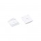 SET OF PLASTIC END CAPS FOR P28N, 2PCS WITHOUT HOLE EP28N