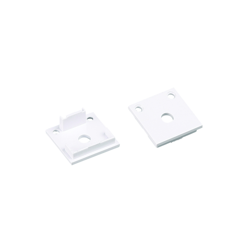 SET OF PLASTIC END CAPS FOR P28N, 2PCS WITHOUT HOLE EP28N