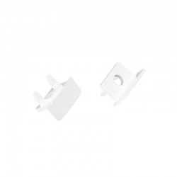 SET OF PLASTIC END CAPS FOR P139N, 2 PCS WITH HOLE EP139N