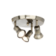 WALL MOUNTED 3ΧGU10 ROSET BRONZE METAL Φ23,5Χ14CM BRULEE SU283PBR WALL MOUNTED 3ΧGU10 ROSET BRONZE METAL Φ23,5Χ14CM BRULEE SU283PBR