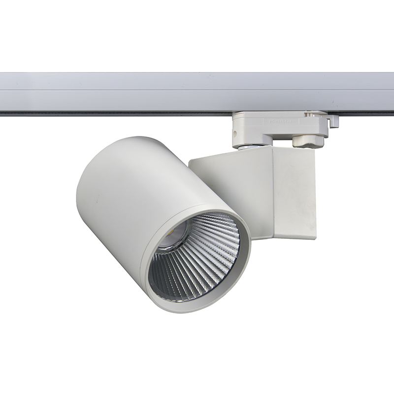 WHITE LED TRACK LUMINAIRE 40W 4000K 3-PHASE 38° 4200LM 230V AC Ra80 LISOR4040W4 WHITE LED TRACK LUMINAIRE 40W 4000K 3-PHASE 38° 4200LM 230V AC Ra80 LISOR4040W4
