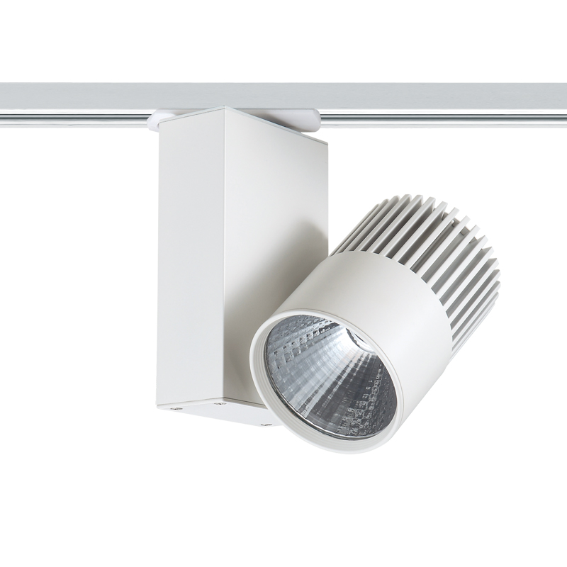 WHITE LED TRACK LIGHT 15W 3000K 2WIRES 36° 1100LM 230V Ra80 BIENAL1530W2 WHITE LED TRACK LIGHT 15W 3000K 2WIRES 36° 1100LM 230V Ra80 BIENAL1530W2