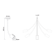 WHITE LED TRACK LIGHT 10W 3000K 2WIRES 24° 850LM 230V Ra80 OLIV1030W2 WHITE LED TRACK LIGHT 10W 3000K 2WIRES 24° 850LM 230V Ra80 OLIV1030W2