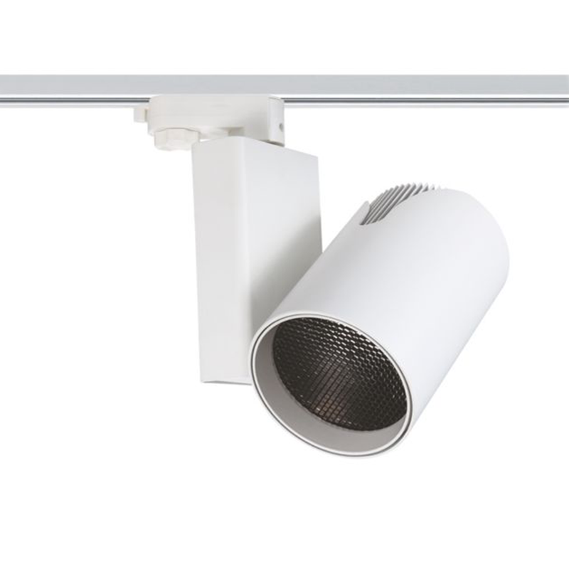 WHITE LED TRACK LIGHT 35W 3.000K 4WIRES 24° 2500LM 230V Ra80 DANTE3530W4