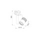 WHITE LED TRACK LIGHT 15W 4000K 4WIRES 36° 1150LM 230V Ra80 BIENAL1540W4 WHITE LED TRACK LIGHT 15W 4000K 4WIRES 36° 1150LM 230V Ra80 BIENAL1540W4