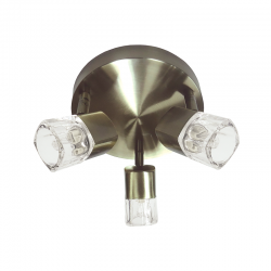 SPOT GLASS G9 III ROSET BRONZE NAPLES 0901063GAB